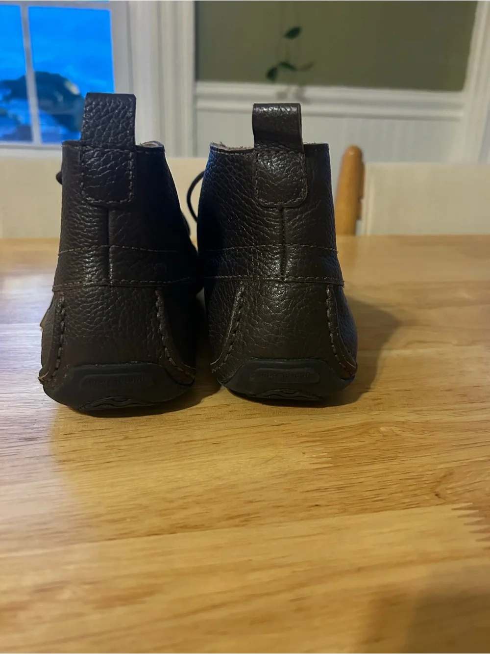 Authentic Leather Moccasins made in Brazil 8.5 Marc Joseph Soho boot *altered